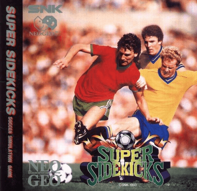 Super Sidekicks box art for Neo Geo CD